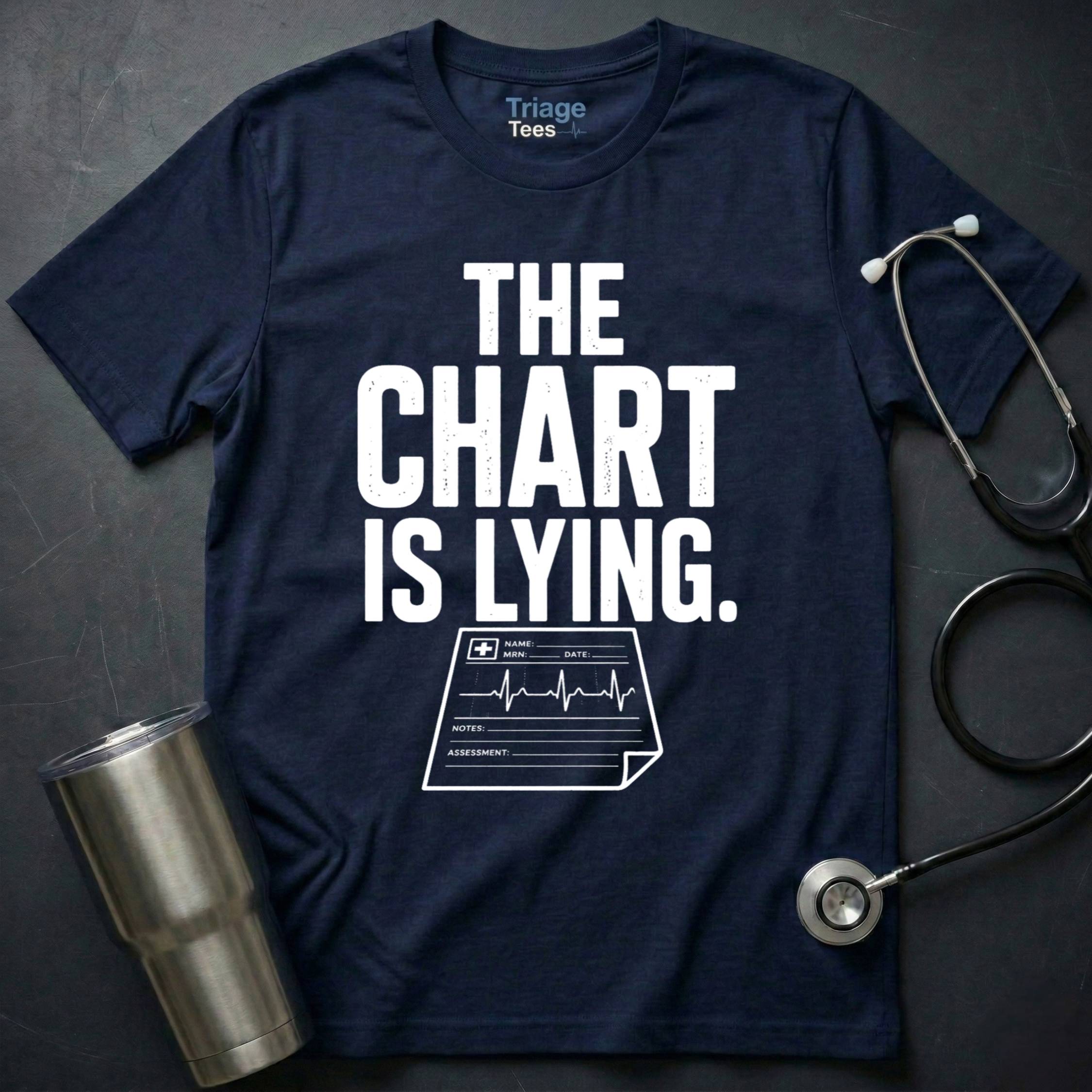 Lying Chart T-Shirt