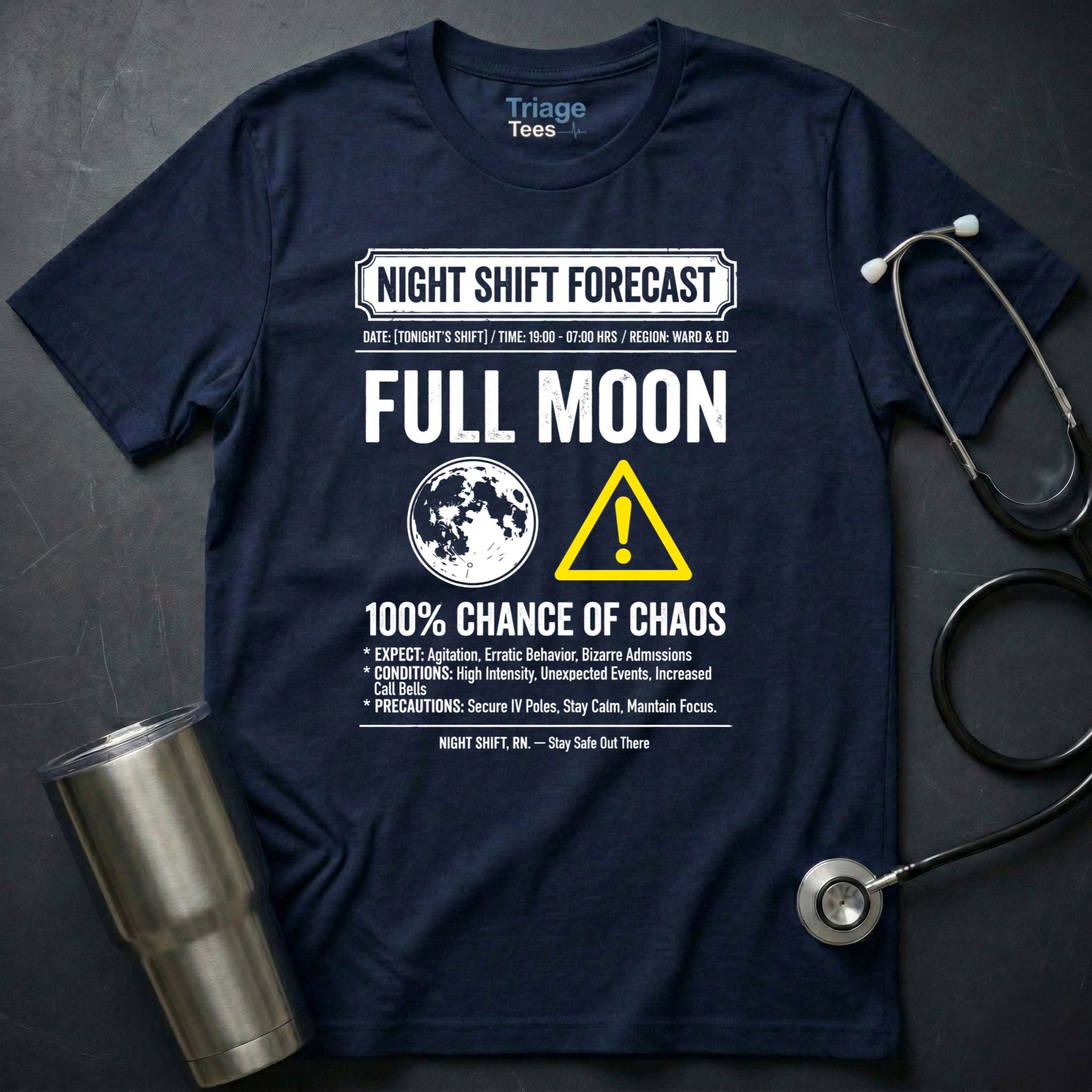Full Moon Nurse T-Shirt