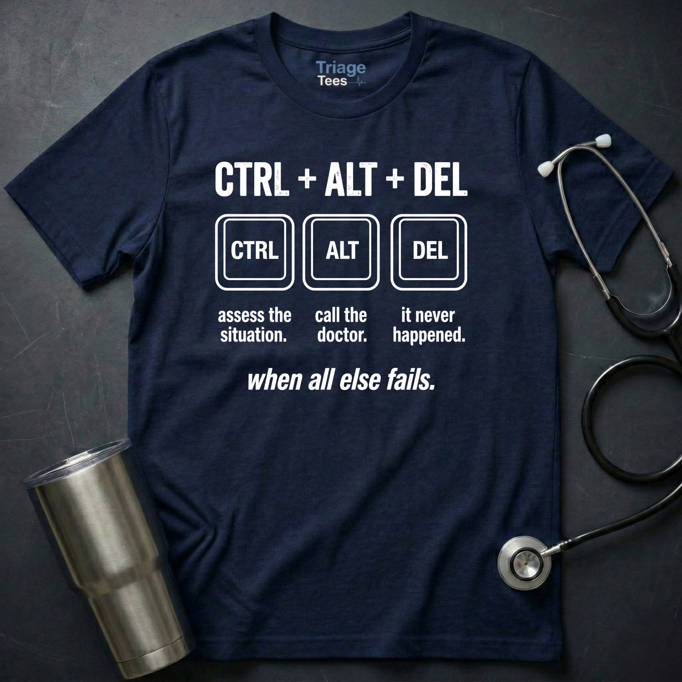 CTRL/ALT/DEL T-SHIRT