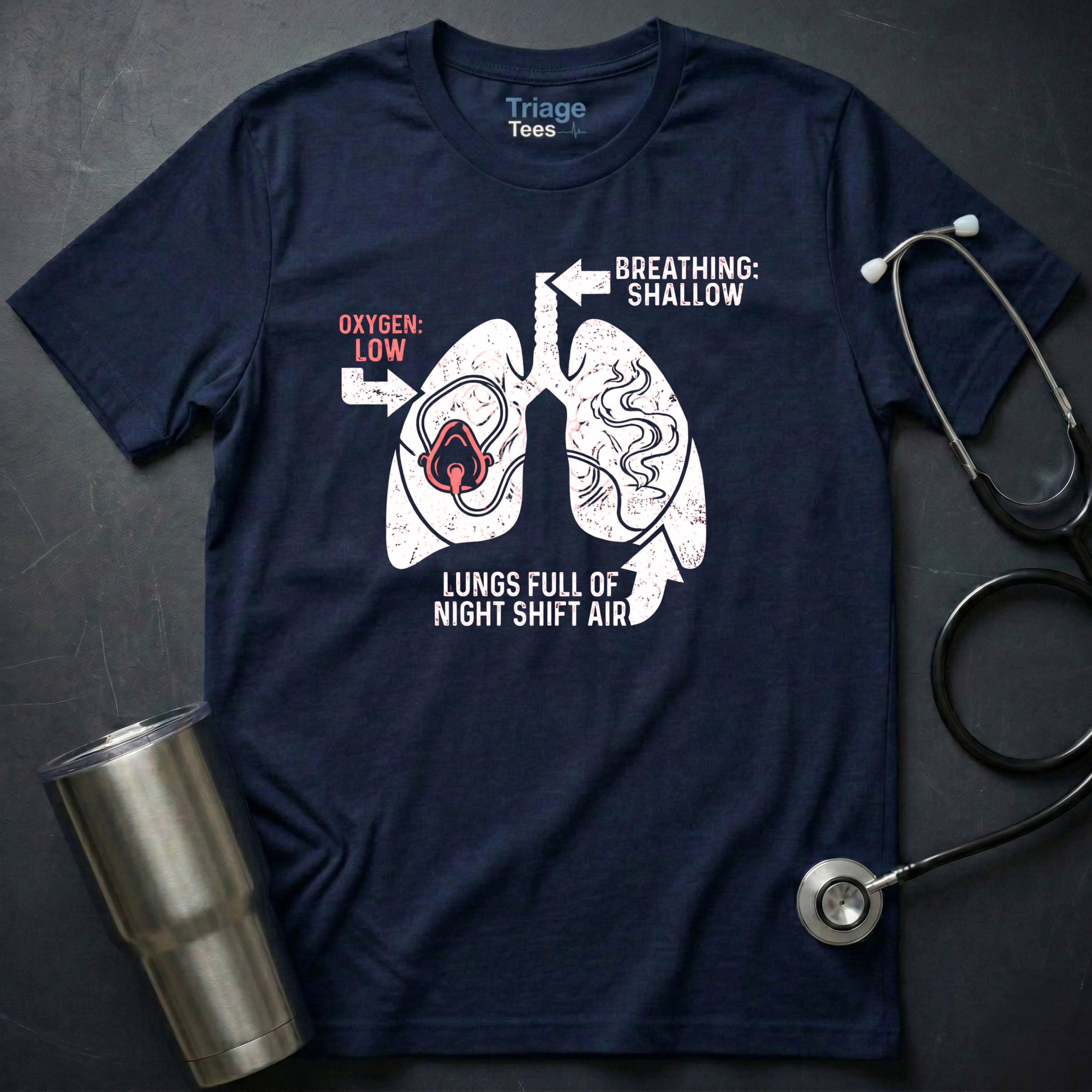 Lungs Full Graphic Tee