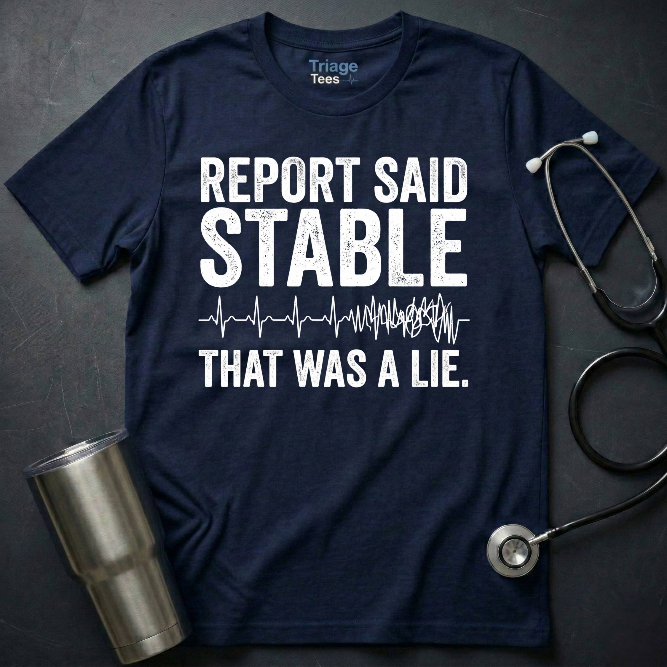 Stable Report Was A Lie T-Shirt