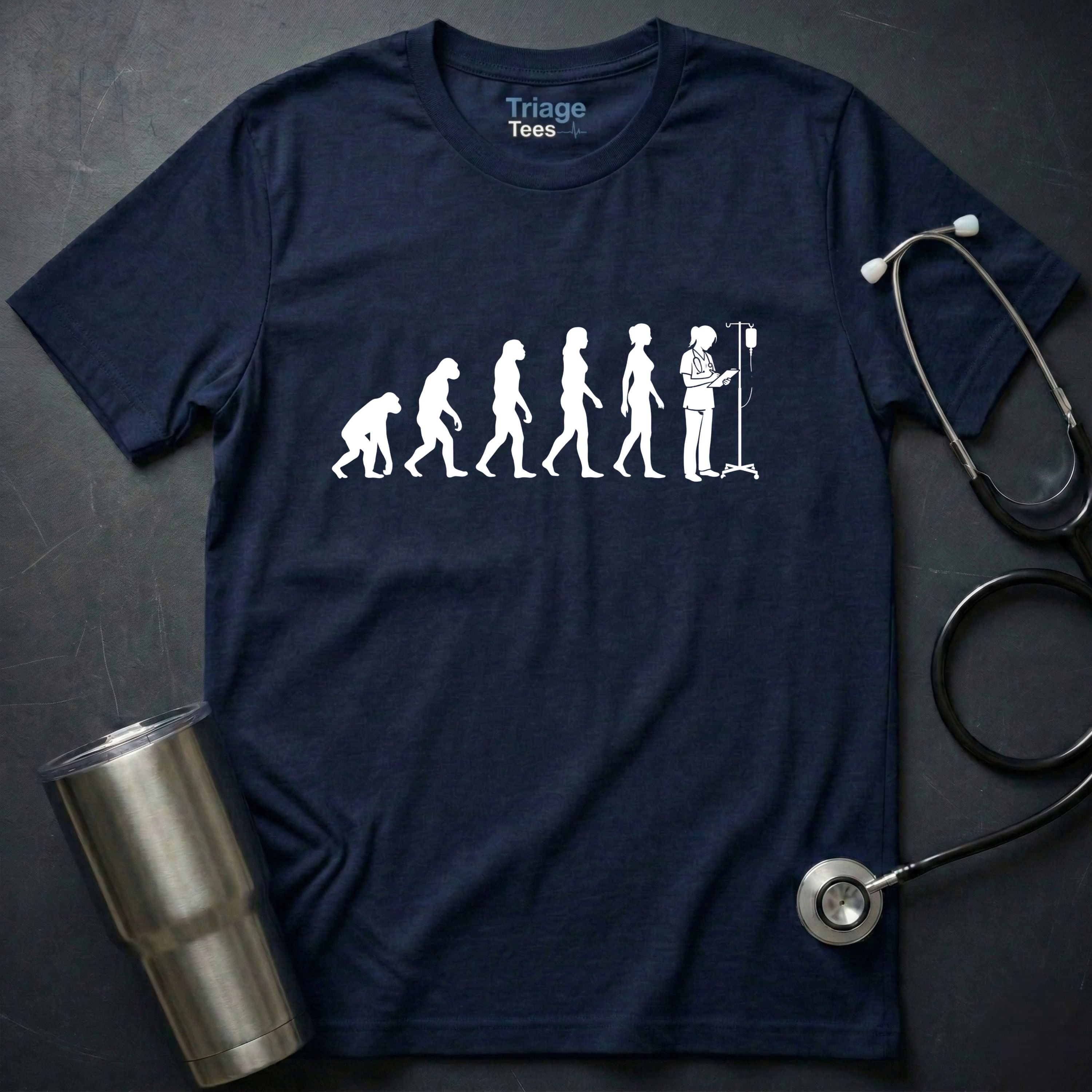 Evolution to Nurse T-Shirt