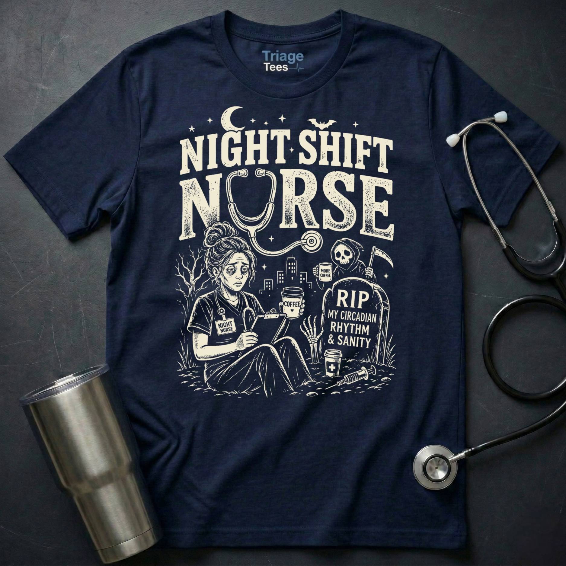 Dark Humor Nurse T Shirt