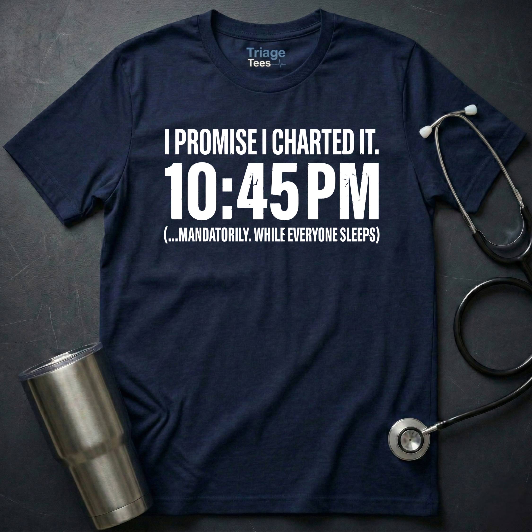 CHARTED IT T-SHIRT: